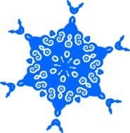 Snowflake Clip Art drawing