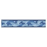 blue Camo Border, drawing