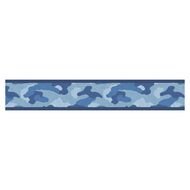 blue Camo Border, drawing