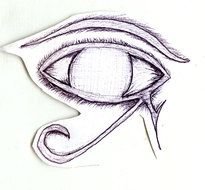Eye Of Horus Sketch By Gcwshadow Traditional Art Drawings Other
