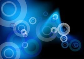 light rings in graphic design