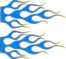 Racing Flames Clip Art N8