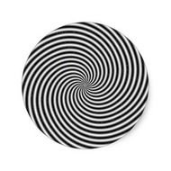 Black And White Swirl Optical Illusions
