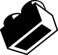 LEGO Clip Art Black And White N7
