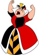 Queen Of Hearts Alice In Wonderland Art