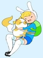 Adventure Time Finn And Fionna drawing