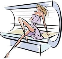 Tanning Bed Clip Art N12