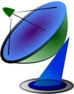 Clip art of Satellite Dish
