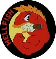 logo with Hellfish
