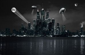 Batman Gotham City drawing