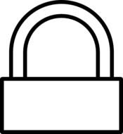 Padlock Clip Art N17