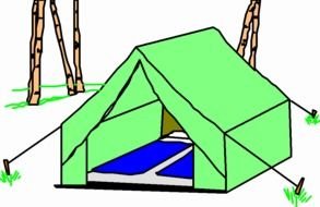 clipart of the Tent