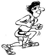 Walk Run Clip Art N2