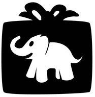 White Elephant Gift Clip Art N3