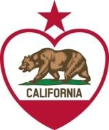 California Bear Flag drawing