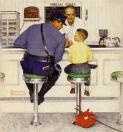 Norman Rockwell Runaway