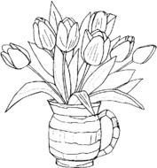 Free Printable Coloring Pages Spring Flowers