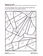 Free Printable Fun Math Art Worksheets