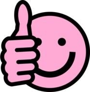 Thumbs Up Smiley Face Clip Art N56