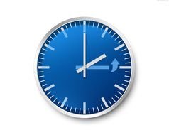 Daylight Savings Time Icons drawing