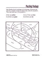 Free Printable Math Coloring Worksheets