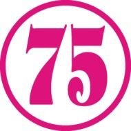 Number 75 Clip Art N3