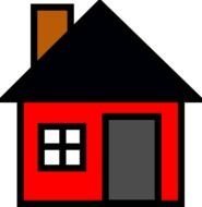 Cartoon House Clip Art N68