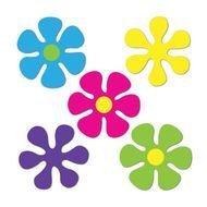 60s Flower Clip Art N9