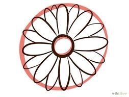 How To Draw Sunflowers Step By N2