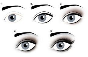 Eye Makeup Tips as a graphic illustration