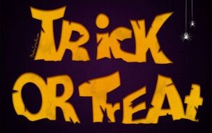 Clipart of Trick Or Treat Wallpaper