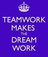 Teamwork Makes The Dream Work Art
