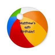 Beach Ball Party Favors