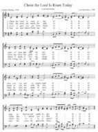 Christ The Lord Is Risen Today