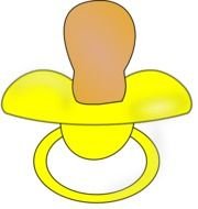 Baby Pacifier Clip Art Free N2