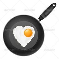 Frying Pan With Eggs N3