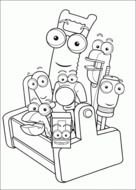 Handy Manny Tools Coloring Pages