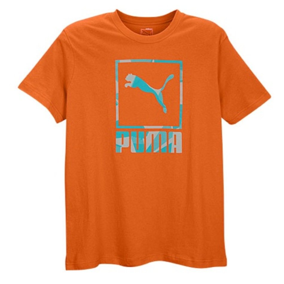 Home Back To Search Results PUMA Block Logo T Shirt Mens