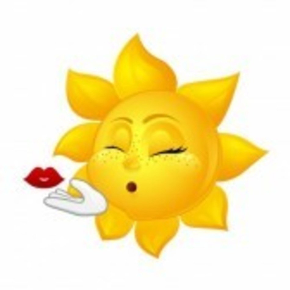 Hot Sun Clip Art N22