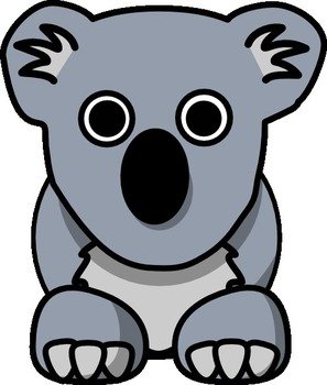 Koala Bear Clip Art N19
