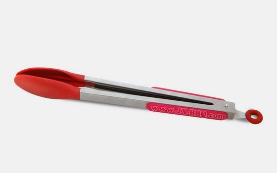 silicone grill tongs