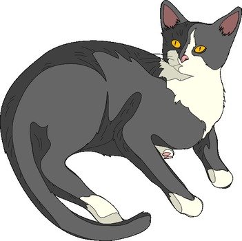 Cat Clip Art N128