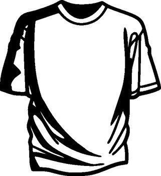 Cartoon T Shirt Clip Art N6