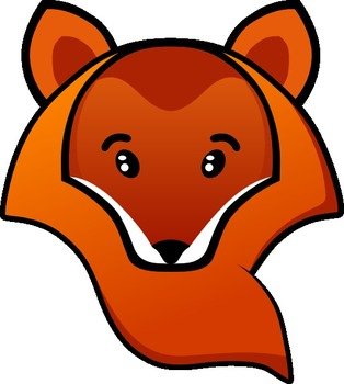 Fox Head Clip Art N19