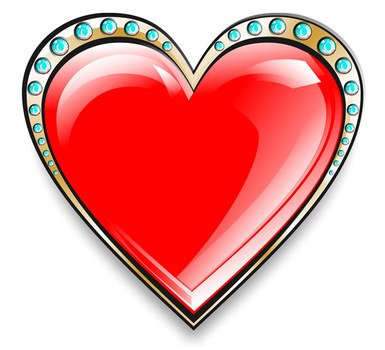 Valentines Day Heart Clip Art N111