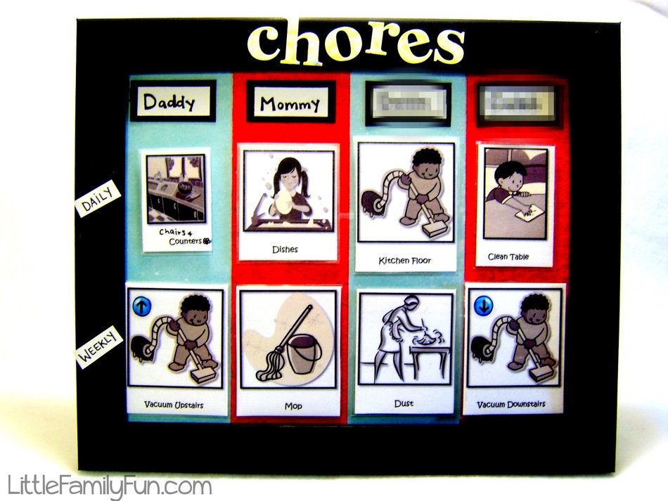 Chore Chart Clip Art N4