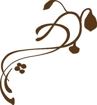 Brown Vine Clip Art N2
