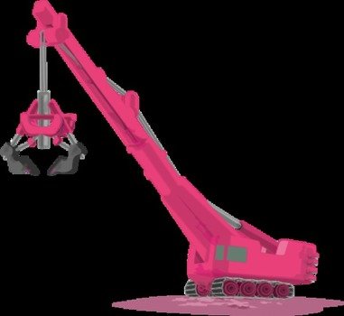 Equipment Crane Clip Art