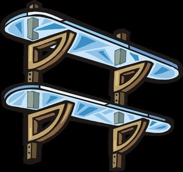 Bookshelf Clip Art N6
