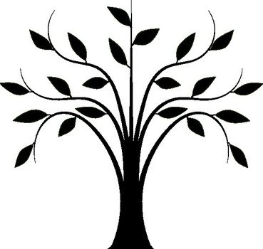 Tree Line Drawing N2